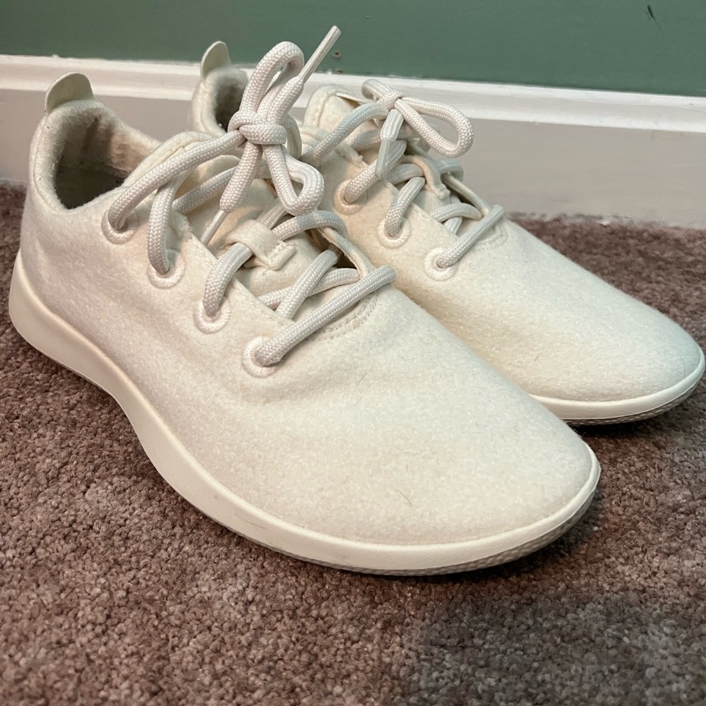 Allbirds Wool Runners white - Womens 7 white Comfort Shoes Sneakers